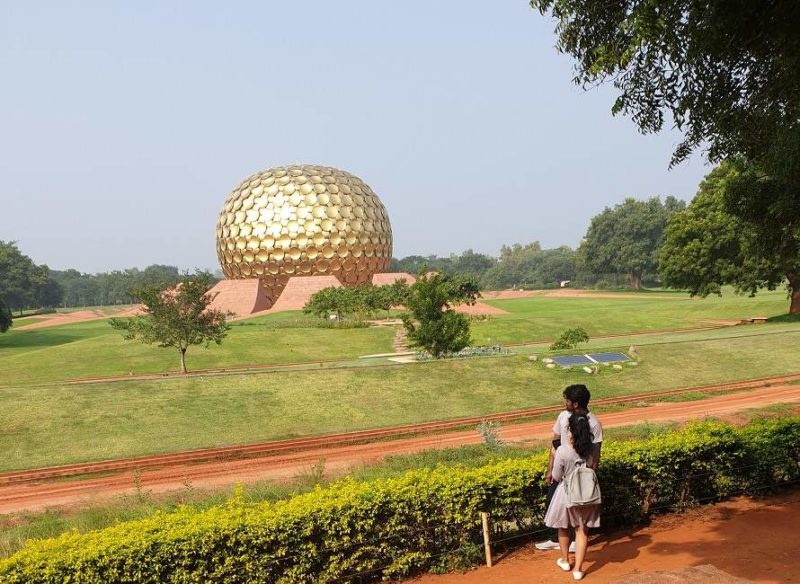 Ville idéaliste de Auroville à Pondicherry en Inde du Sud | Au Tigre Vanillé