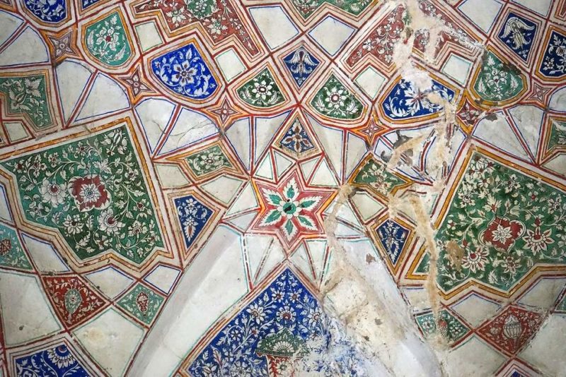 Mosaique à Burhanpur au Madhya Pradesh en Inde centrale | Au Tigre Vanillé