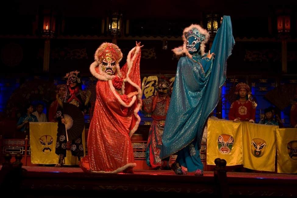 Spectacle d'opéra du Sichuan - Chine | Au Tigre Vanillé