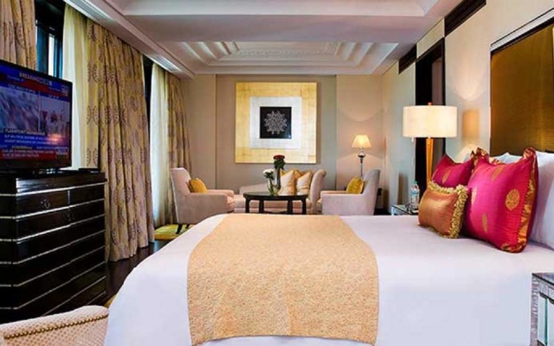Chambre de l'hotel Leela à Chennai - Inde | Au Tigre Vanillé