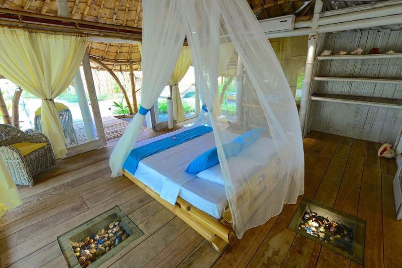 Chambre du Coconut Garden Beach Resort à Flores - Indonésie | Au Tigre Vanillé