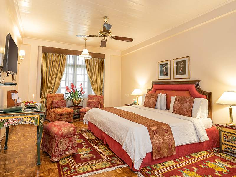 Chambre deluxe à l'hôtel Elgin Nor Khill - Inde de l'Est | Au Tigre Vanillé