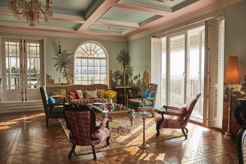 Salon de l'hôtel Glenburn Penthouse à Calcutta - Inde de l'Est | Au Tigre Vanillé