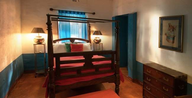 Chambre hotel Vivenda Dos Palhacos à Goa en Inde du Sud | Au Tigre Vanillé