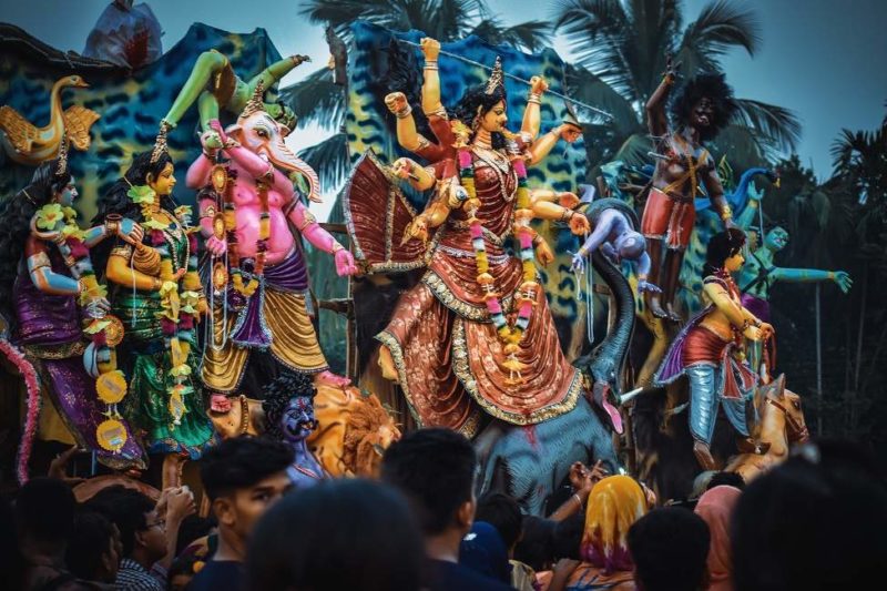 gujarat-puja-deites-ceremonie-inde Puja danse religieuse dans le Gujarat en Inde centrale | Au Tigre Vanillé