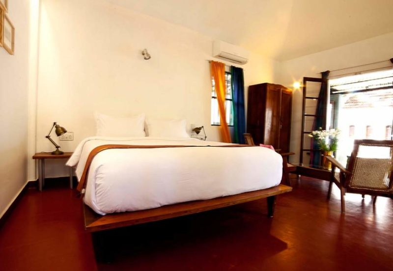 Chambre de l'hôtel Kayal à Cochin - Inde | Au Tigre Vanillé