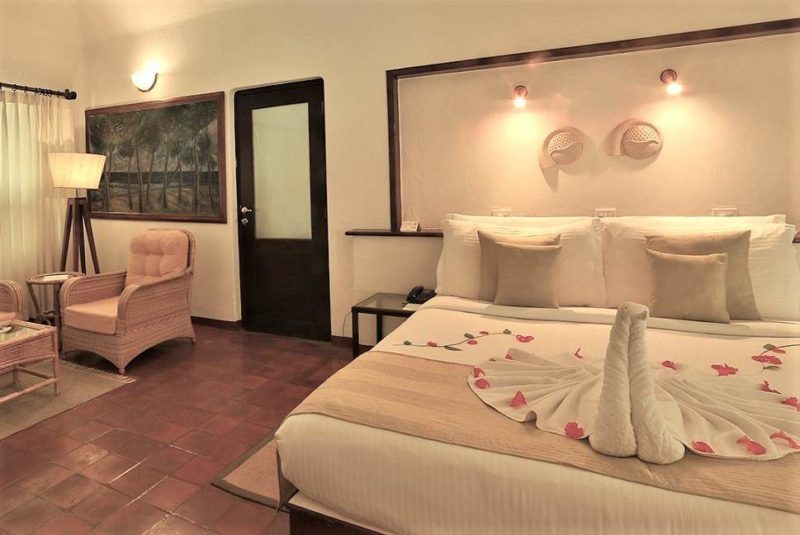 Chambre de l'hôtel Marari à Cochin - Inde | Au Tigre Vanillé