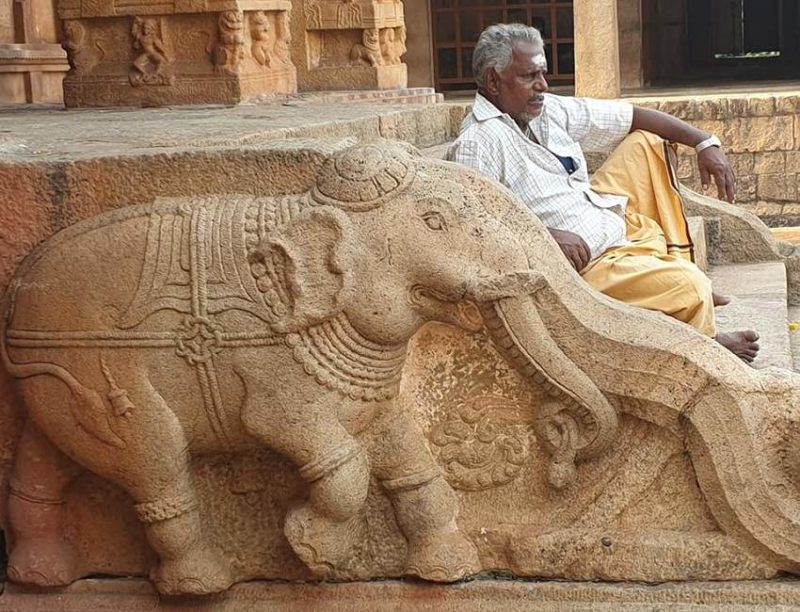 Temples et fidèles à Tanjore en Inde du Sud | Au Tigre Vanillé