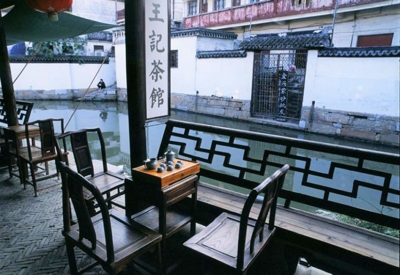 Café au bord de l'eau à Suzhou - Chine | Au Tigre Vanillé