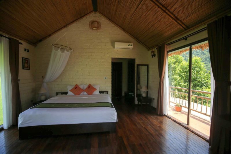 Chambre de la Mai Chau Villa - Vietnam | Au Tigre Vanillé