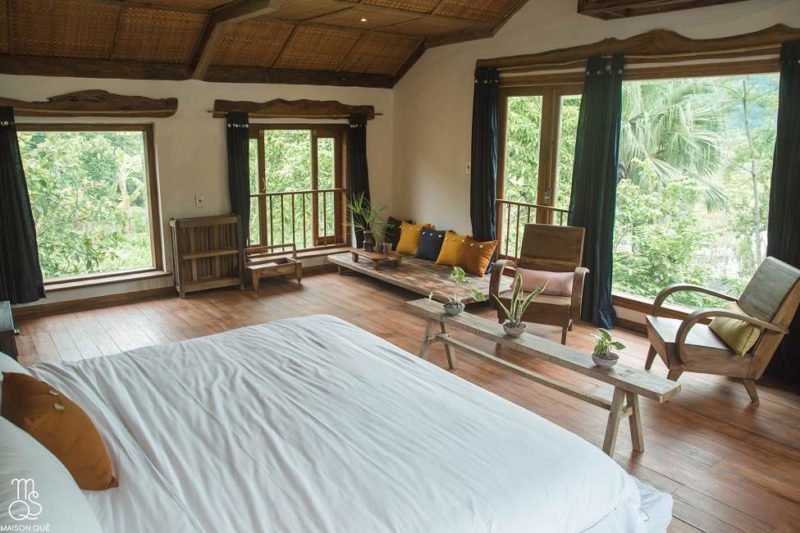 Chambre de la Maison Que à Tam Coc - Vietnam | Au Tigre Vanillé
