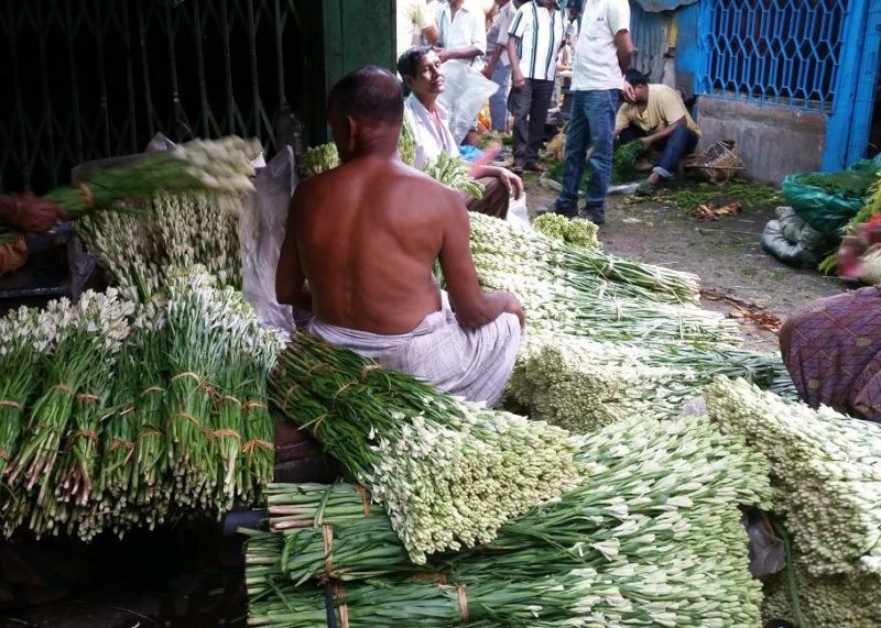 Flâner au marché aux fleurs de Calcutta - Inde de l'Est | Au Tigre Vanillé