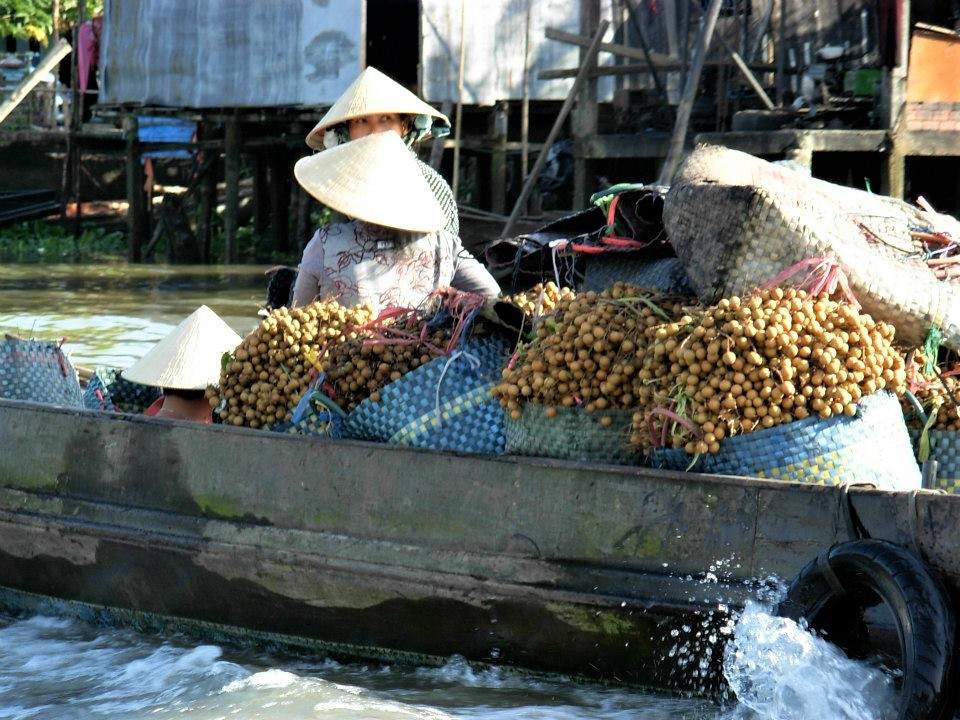 Se plonger dans l'ambiance des marchés flottants dans le delta du Mekong - Vietnam | Au Tigre Vanillé