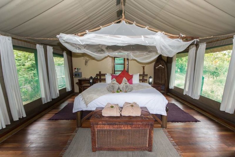 Tente du Mvuu Lodge - Malawi | Au Tigre Vanillé