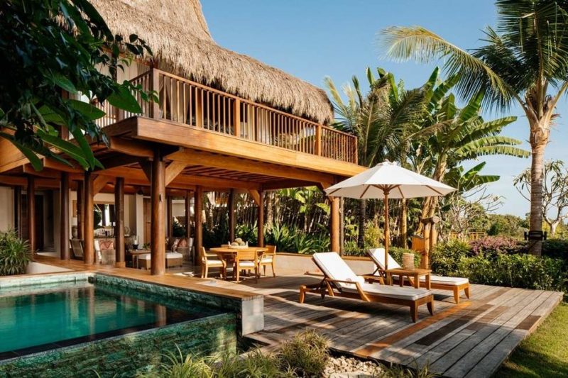 Villa et piscine privée à l'hôtel Nihi Sumba - Indonésie | Au Tigre Vanillé