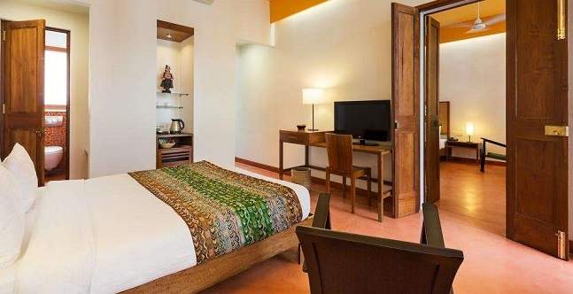 Chambre hotel Villa Shanti à Pondicherry en Inde du Sud | Au Tigre Vanillé