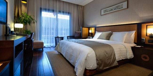 Chambre à l'hotel Ping Jiang Fu à Suzhou - Chine | Au Tigre Vanillé
