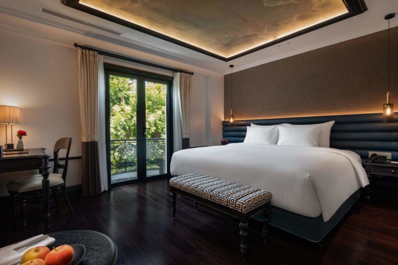Terrace suite dans l'hôtel Sinfonia del Rey à Hanoi - Vietnam | Au Tigre Vanillé