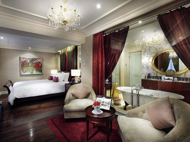 Chambre de l'hôtel Sofitel Legend Metropol à Hanoi - Vietnam | Au Tigre Vanillé