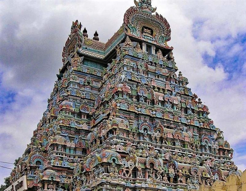 srirangam-temple-cite-colore-inde Temple coloré et sculpté de Srirangam dans le delta du fleuve Cauvery en Inde du Sud | Au Tigre Vanillé