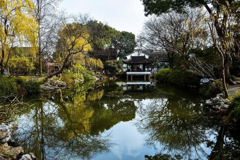 Jardin et lac à Suzhou - Chine | Au Tigre Vanillé