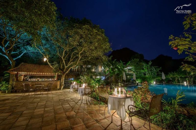 Diner à l'hôtel Tam Coc Garden - Vietnam | Au Tigre Vanillé
