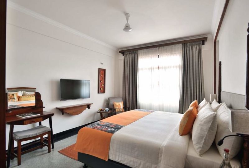 Chambre de l'hotel Svatma à Tanjore - Inde | Au Tigre Vanillé