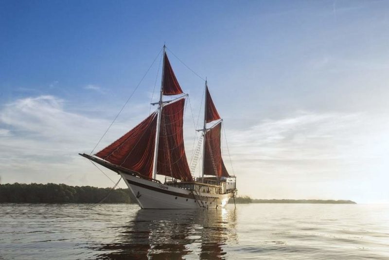 Bateau traditionnel Tiare - Indonésie | Au Tigre Vanillé