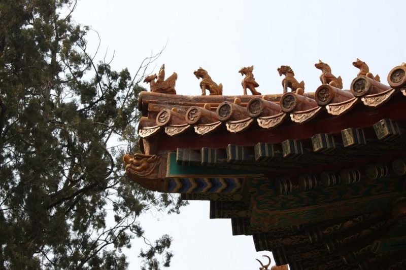 Tombeau Qing aux environs de Pékin - Chine | Au Tigre Vanillé