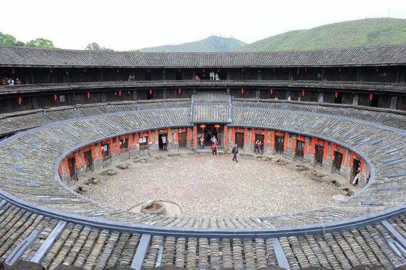 Forteresse toulou dans le Fujian - Chine | Au Tigre Vanillé