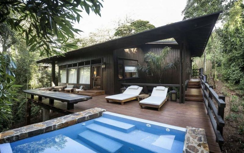 Piscine de l'hôtel Awasi Iguazu - Argentine | Au Tigre Vanillé