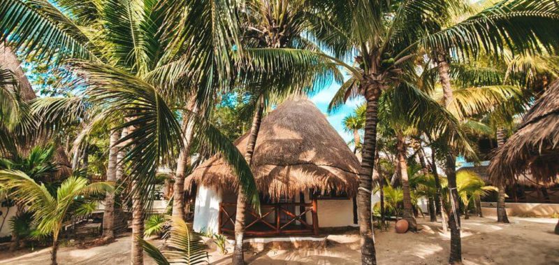 Bungalow de l'hôtel Las Nubes à Holbox - Mexique | Au Tigre Vanillé