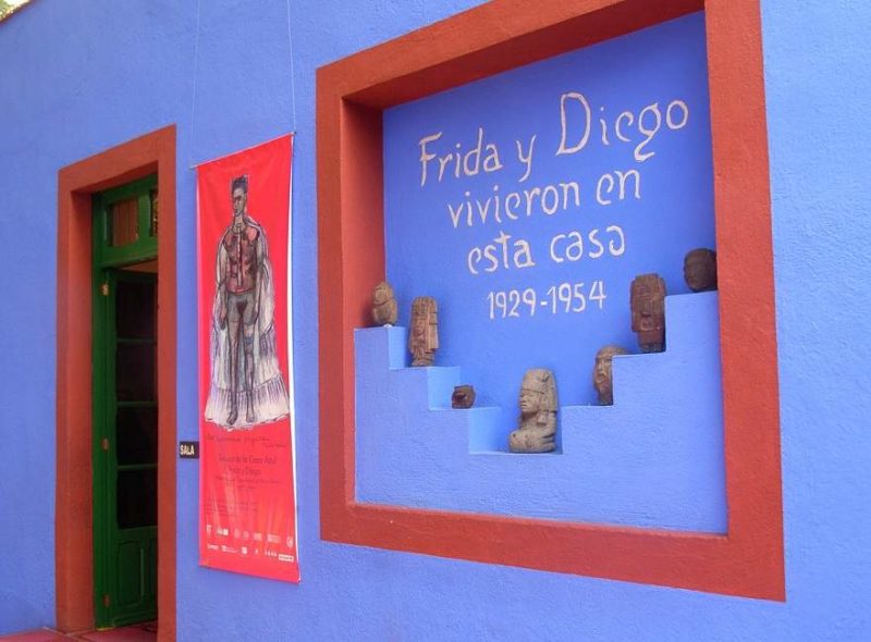 casa-azul-frida-khalo-mexico Visiter la Casa Azul de Frida Khalo - Mexique | Au Tigre Vanillé