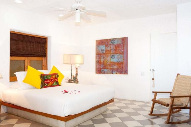 Chambre de l'hôtel Casa Natalia à San Jose del Cabo - Mexique | Au Tigre Vanillé