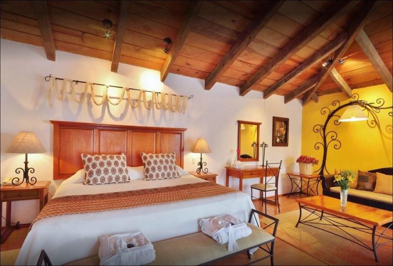 Chambre de l'hôtel Casa Vieja à San Cristobal de las Casas - Mexique | Au Tigre Vanillé