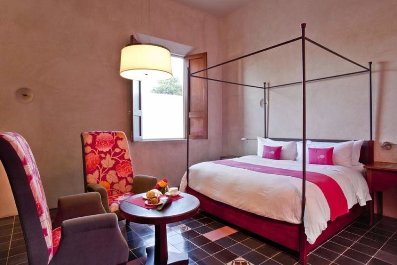 Chambre de l'hôtel Rosas & Xocolate à Merida - Mexique | Au Tigre Vanillé