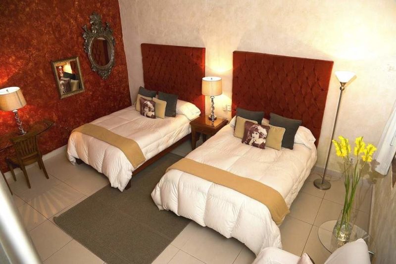 Chambre twin à l'hôtel Sueno à Puebla - Mexique | Au Tigre Vanillé