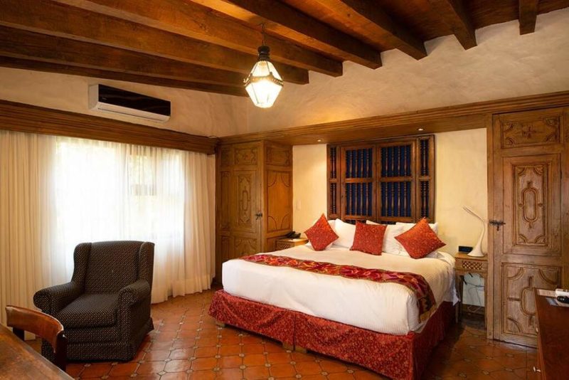 Chambre de la Villa Montana à Morelia - Mexique | Au Tigre Vanillé