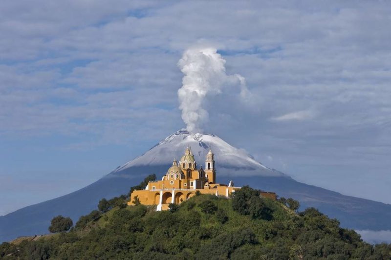 Excursion au pied du volcan de Cholula - Mexique | Au Tigre Vanillé