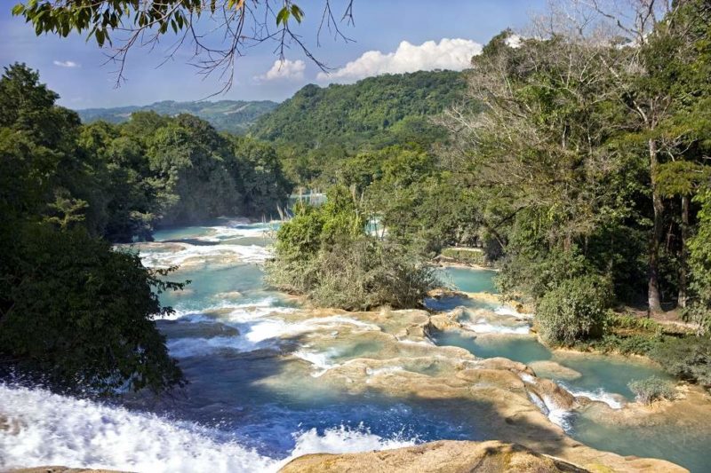 Excursions aux chutes d'Agua Azul et Misol Ha - Mexique | Au Tigre Vanillé