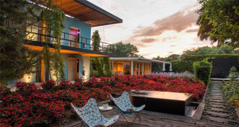 Jardin de l'hôtel Bo à San Cristobal de las Casas - Mexique | Au Tigre Vanillé