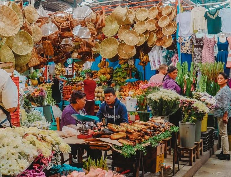 Promenade dans le marché de Puebla - Mexique | Au Tigre Vanillé