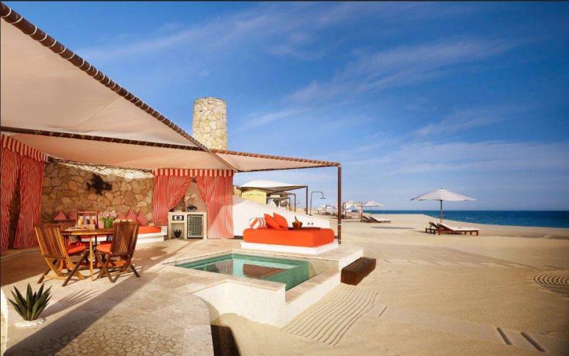 Plage de l'hôtel Las Ventanas al Paraiso - Mexique | Au Tigre Vanillé
