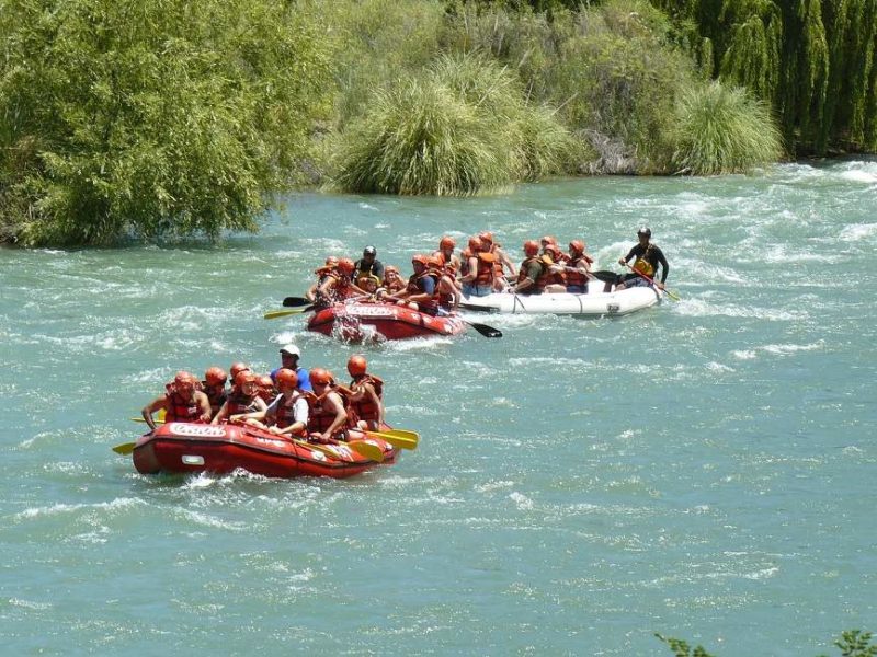 Rafting sur le fleuve Mendoza - Argentine | Au Tigre Vanillé