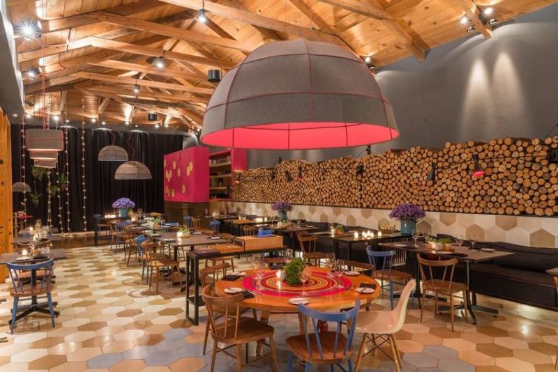 Restaurant de l'hôtel Bo à San Cristobal de las Casas - Mexique | Au Tigre Vanillé