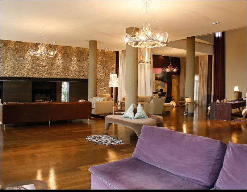 Salon de l'hôtel Esplendor Wyndham en Patagonie - Argentine | Au Tigre Vanillé