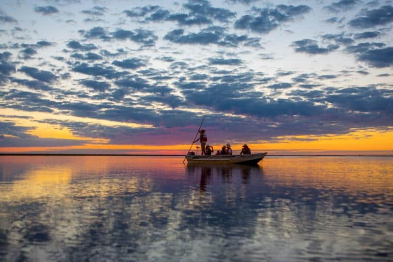 Coucher de soleil en Mesopotamie - Argentine | Au Tigre Vanillé