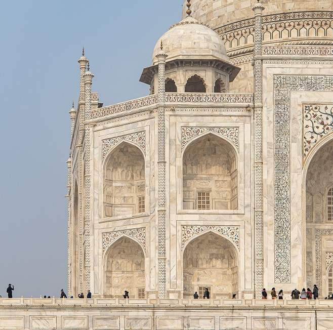 Mausolée du Taj Mahal à Agra en Inde du Nord | Au Tigre Vanillé