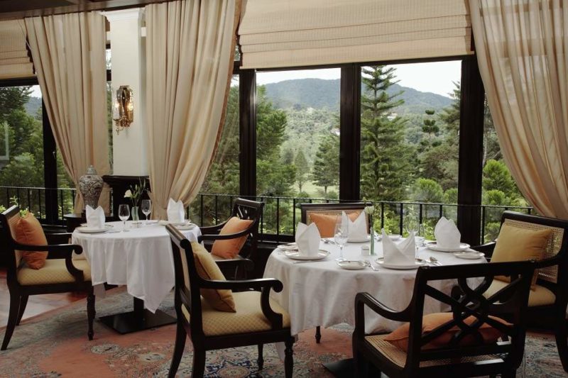 Restaurant du Cameron Highlands Resort - Malaisie | Au Tigre Vanillé