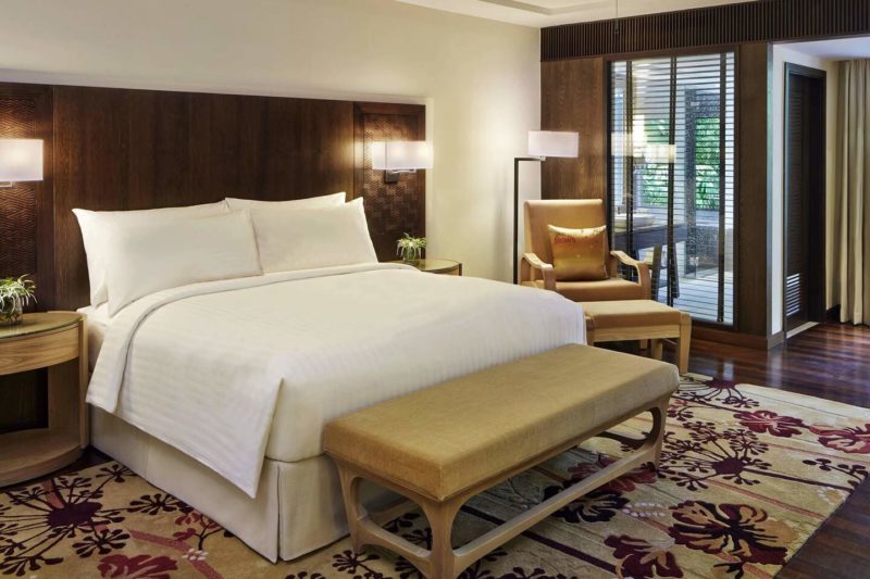 Chambre de l'hôtel Mulu Marriott - Malaisie | Au Tigre Vanillé